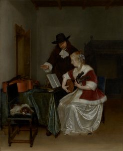 A zenei lecke alkotó: Gerard ter Borch